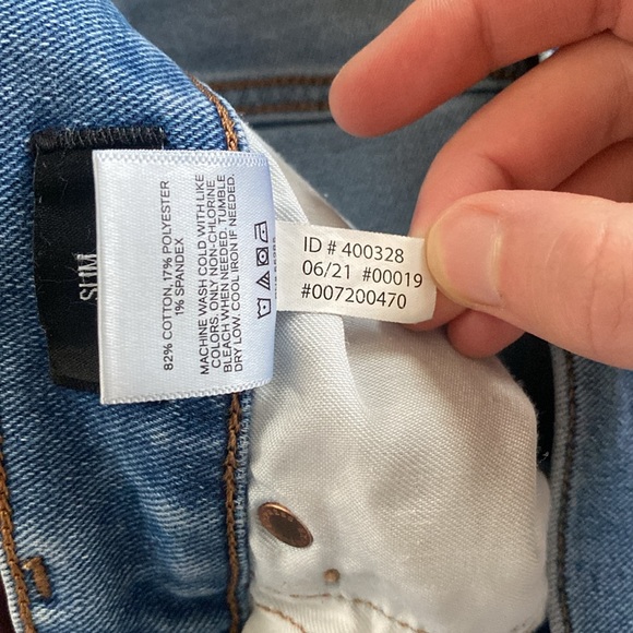 Express Jeans Slim High Rise - Picture 7 of 7